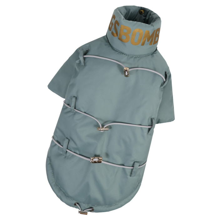 Куртка з фіксаторами м'ята K-100