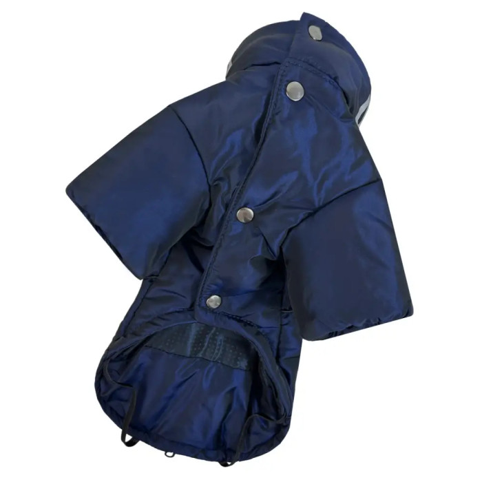 Куртка з фіксаторами синя K-75