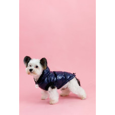 Куртка с фиксаторами синяя K-75