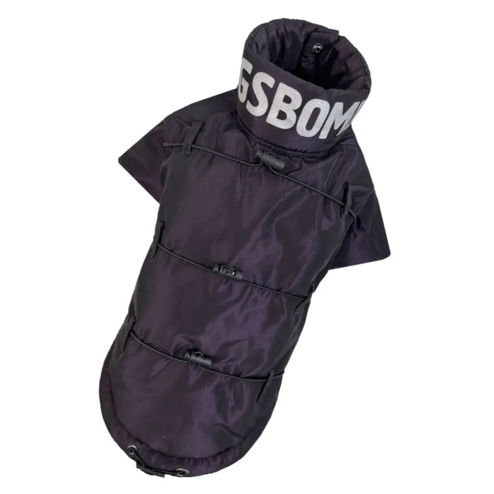 Куртка з фіксаторами фіолетова K-76