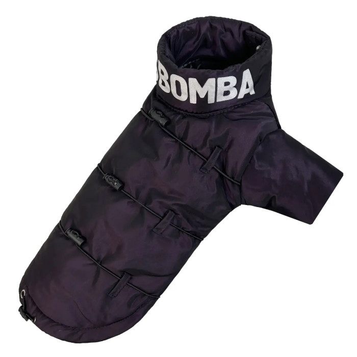 Куртка з фіксаторами фіолетова K-76