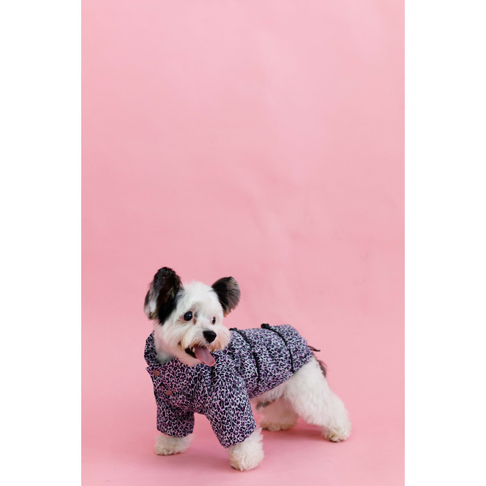 Куртка з фіксаторами Лео бузкова K-82