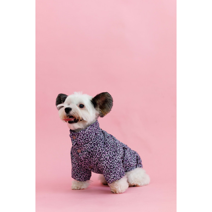 Куртка з фіксаторами Лео бузкова K-82