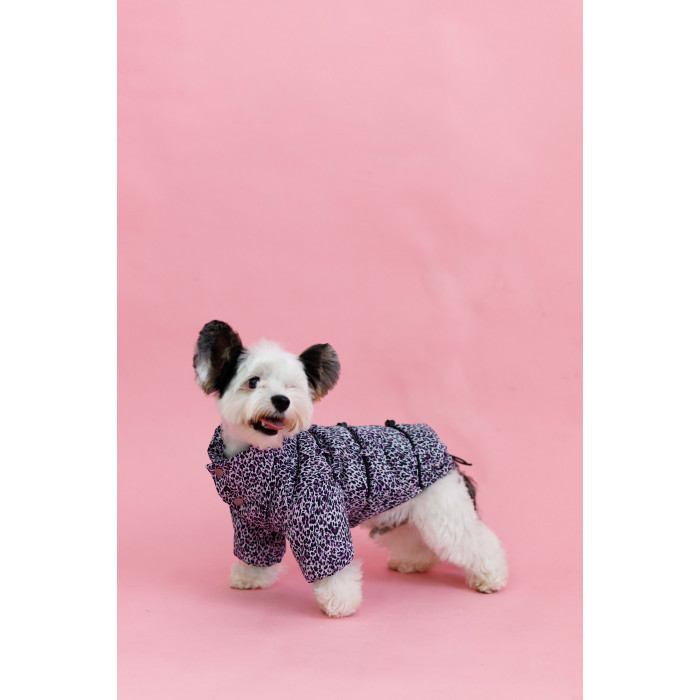 Куртка з фіксаторами Лео бузкова K-82