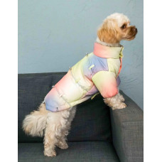 Куртка с фиксаторами Тайдай желтая K-84