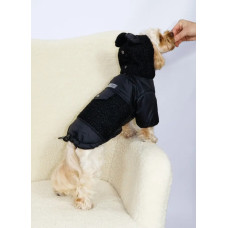 Куртка Teddy черная K-98