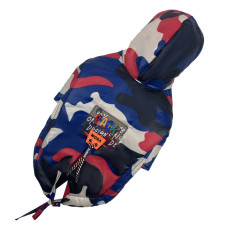 Парка для собак камуфляж красный KP-10