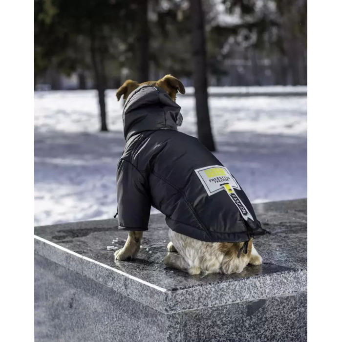 Парка для собак черная KP-9