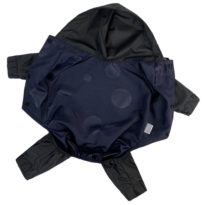 Дождевик для собак с карманами DB черный M-105, унисекс