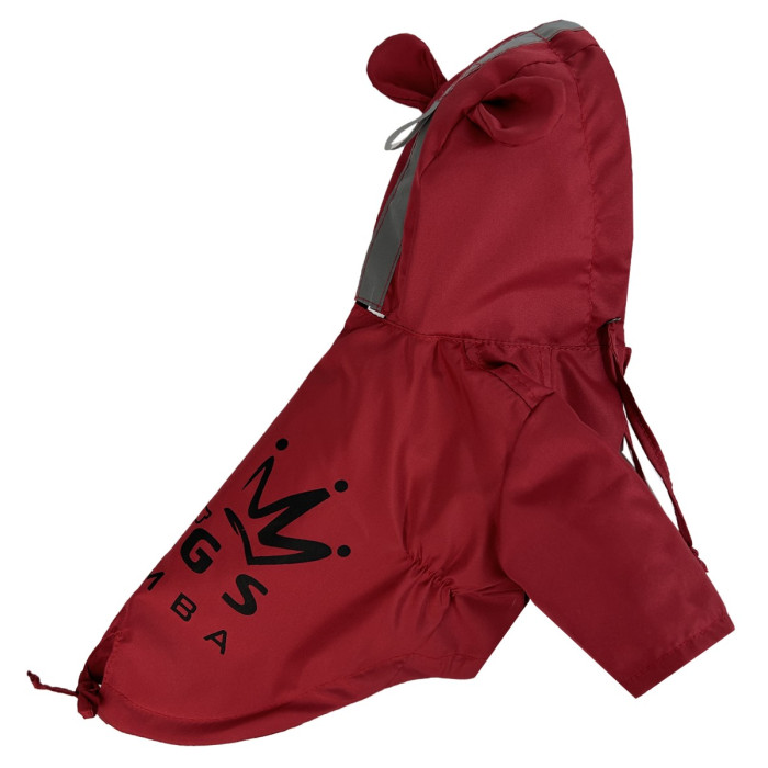 Дождевик для собак парка DB винного цвета M-107, унисекс