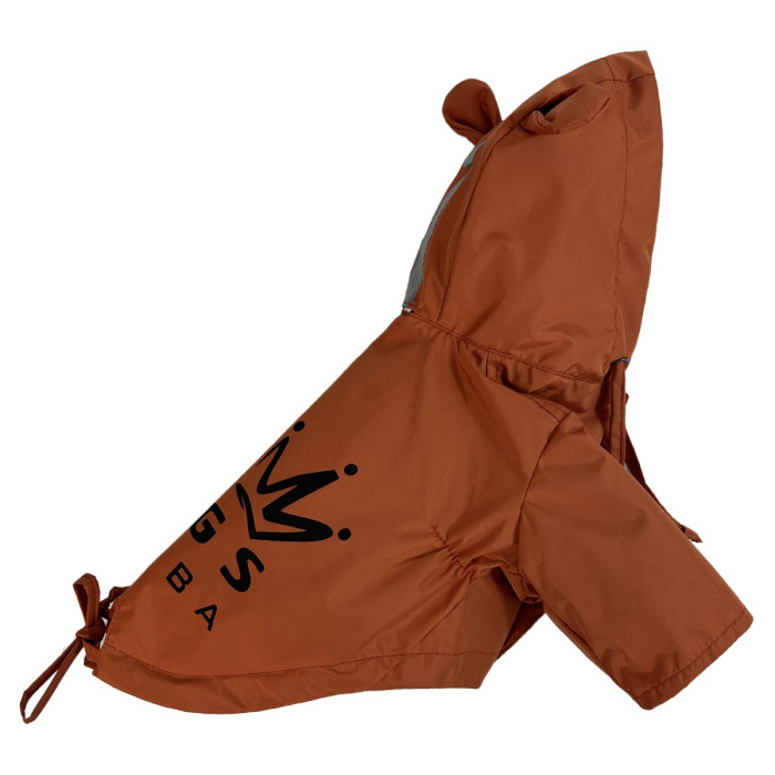 Дощовик для собак парка DB помаранчевий M-108, унісекс