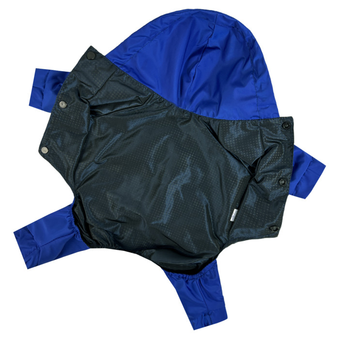 Дощовик для собак з кишенями DB синiй M-112, унісекс