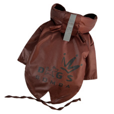 Дождевик для собак парка DB коричневый M-116, унисекс
