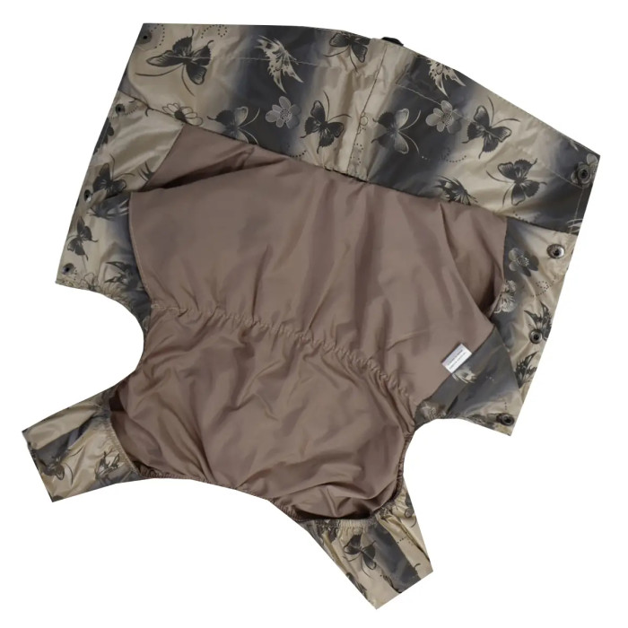 Дощовик для собак з фіксаторами butterflies M-133