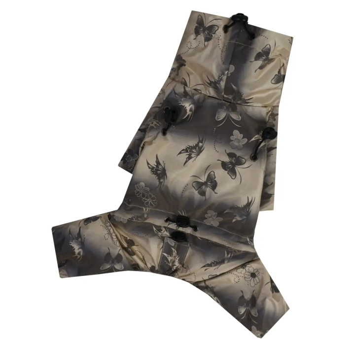 Дощовик для собак з фіксаторами butterflies M-133