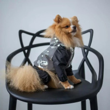 Дождевик для собак из светоотражающей ткани Микки M-57, унисекс №2