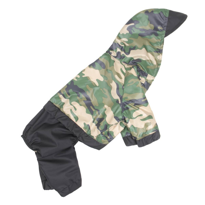 Дождевик для собак камуфляж беж M-61, унисекс