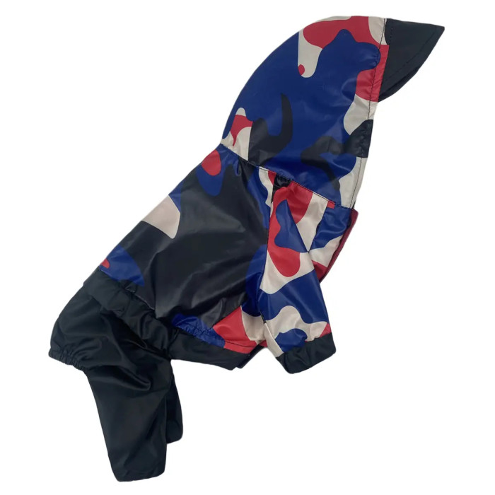 Дощовик для собак із світловідбиваючої тканини Мілітарі M-63, унісекс