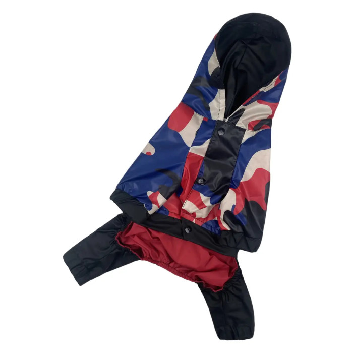 Дощовик для собак із світловідбиваючої тканини Мілітарі M-63, унісекс