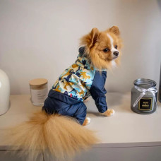 Дождевик для собак из светоотражающей ткани Сафари M-64, унисекс №7