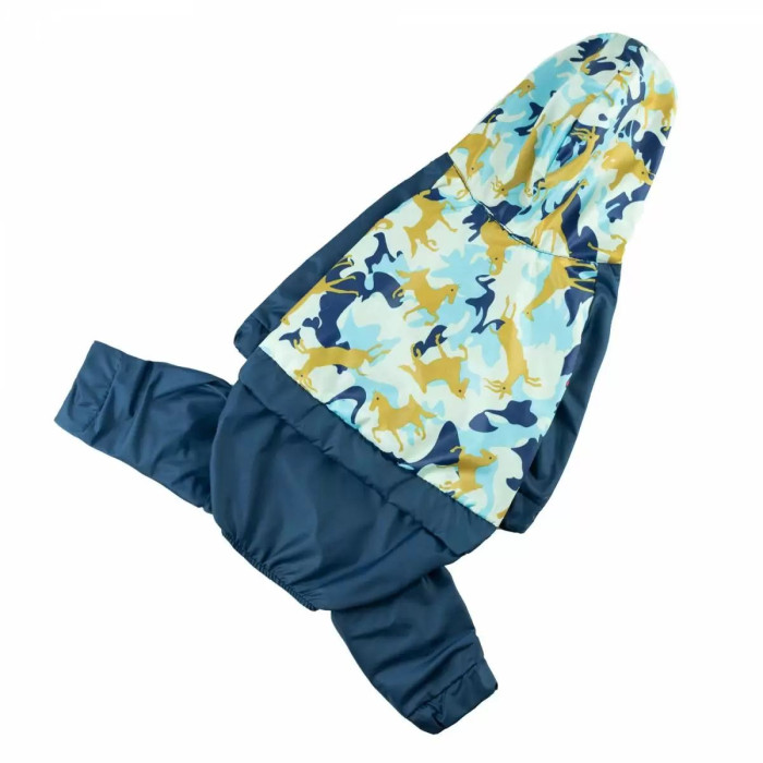 Дощовик для собак із світловідбиваючої тканини Сафарі M-64, унісекс №2