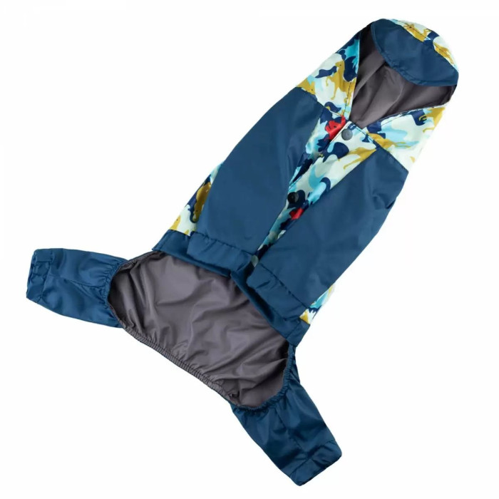 Дощовик для собак із світловідбиваючої тканини Сафарі M-64, унісекс №2