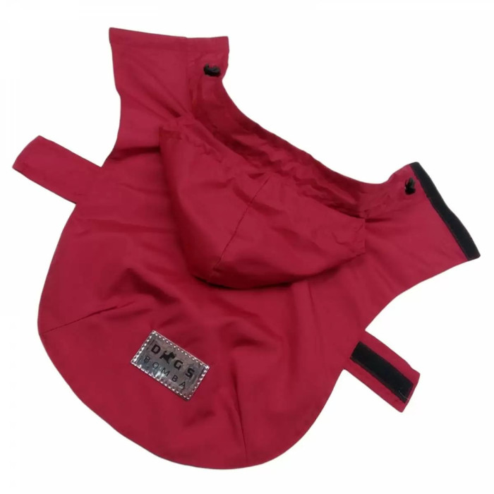 Дощовик для собак плащ DB червоний, унісекс №7
