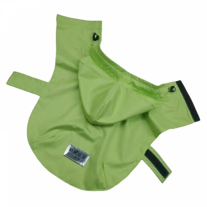 Дощовик для собак плащ DB салатовий, унісекс №3