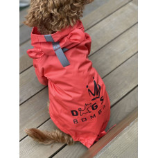 Дождевик для собак парка DB красный, унисекс №3