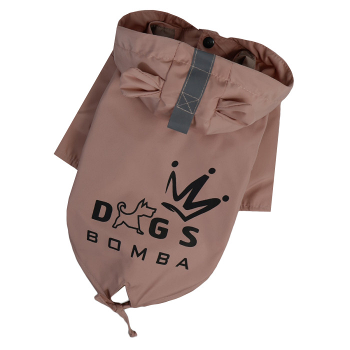 Дождевик для собак парка DB розовый M-74, унисекс