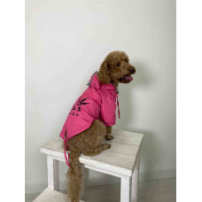 Дождевик для собак парка DB малина M-82, унисекс