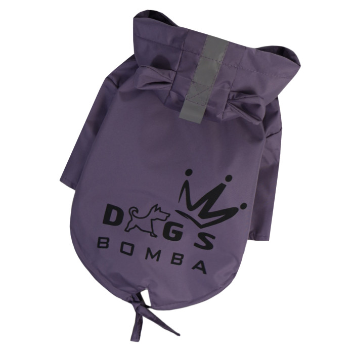 Дощовик для собак парка DB бузковий M-83, унісекс