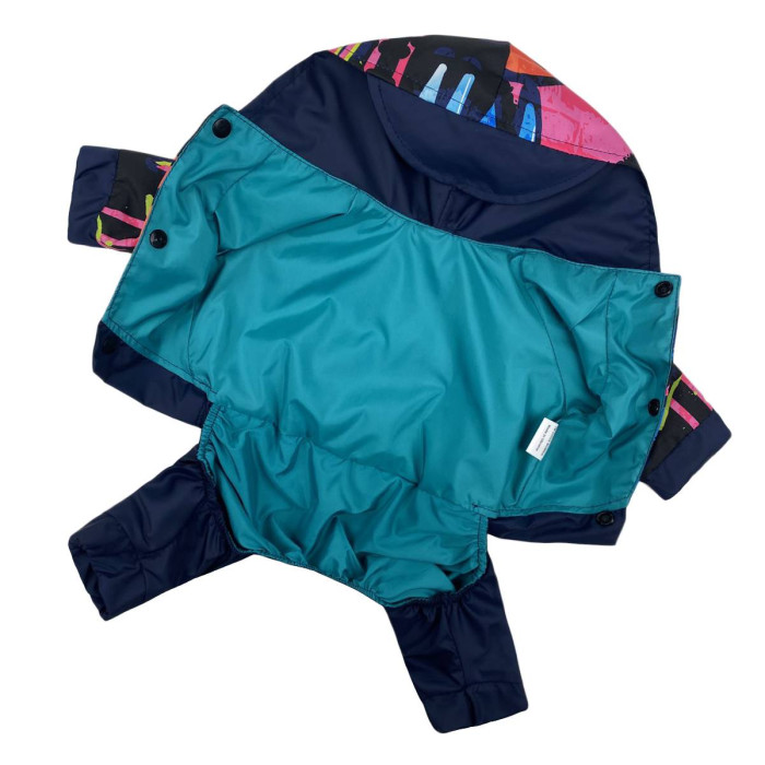 Дощовик для собак графіті M-88, унісекс №6