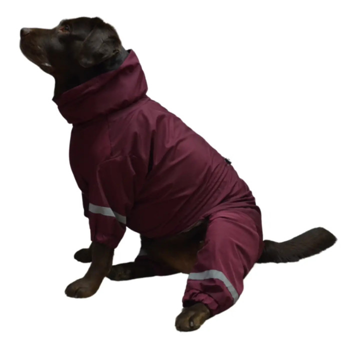 Дождевик для больших собак бордо MB-5