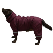Дождевик для больших собак бордо MB-5