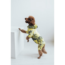 Дождевик рюша (для девочек) абстракцiя лимон MD-18