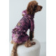 Дождевик рюша (для девочек) абстракция фиолет MD-19