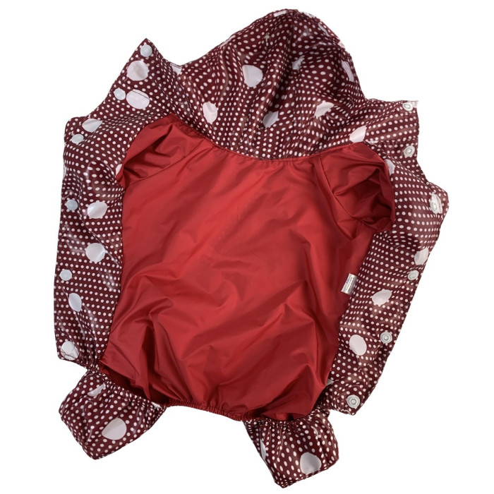 Дощовик рюша (для дівчат) горошок MD-23