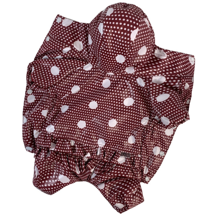 Дощовик рюша (для дівчат) горошок MD-23