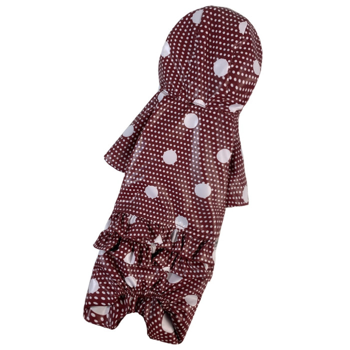 Дощовик рюша (для дівчат) горошок MD-23