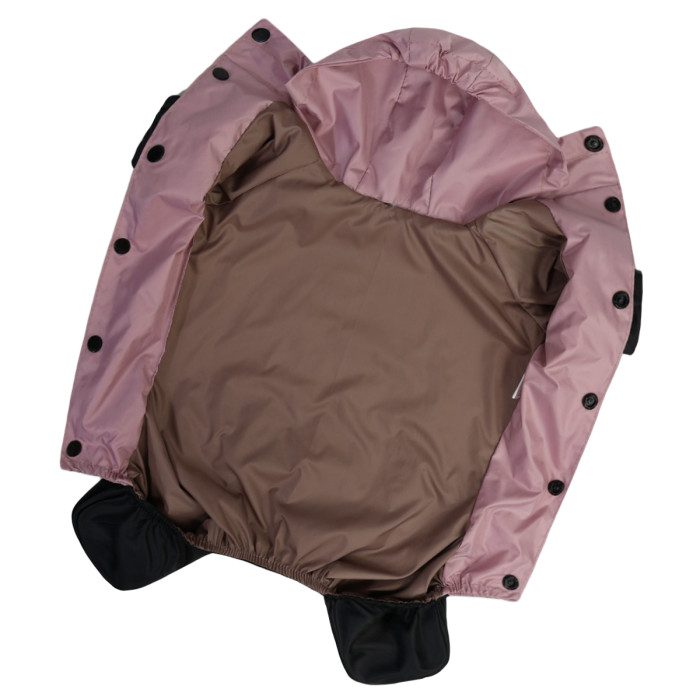 Дощовик рюша (для дівчат) рожевий MD-27