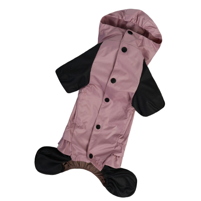 Дощовик рюша (для дівчат) рожевий MD-27