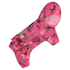 Дождевик рюша (для девочек) Париж MD-29