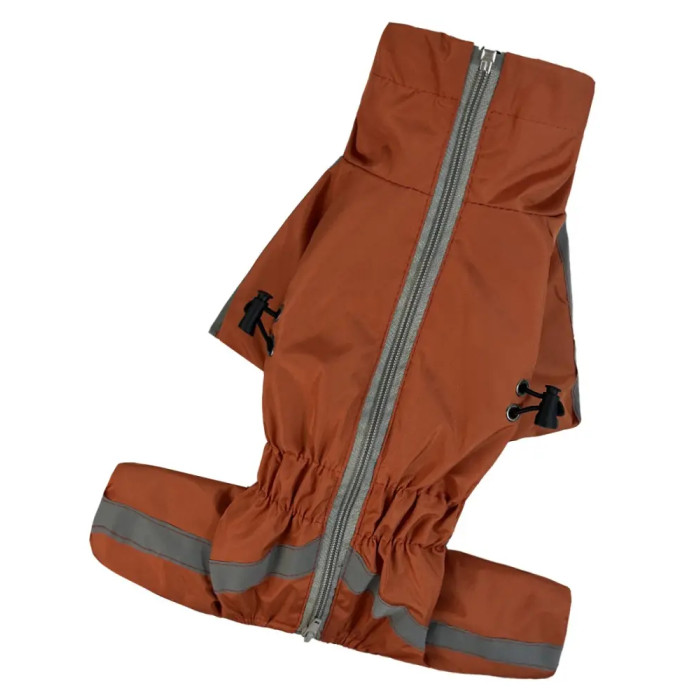 Дождевик Спорт на флисе оранжевый MF-31