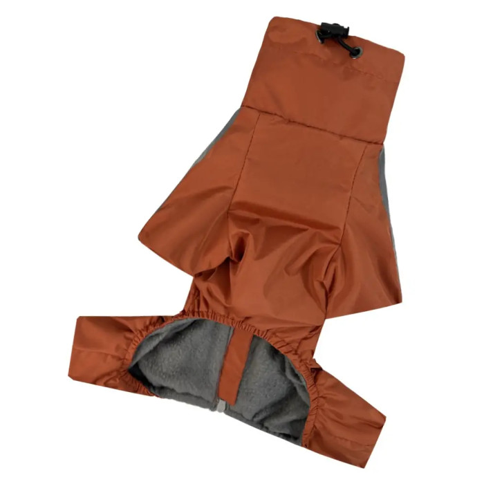 Дождевик Спорт на флисе оранжевый MF-31