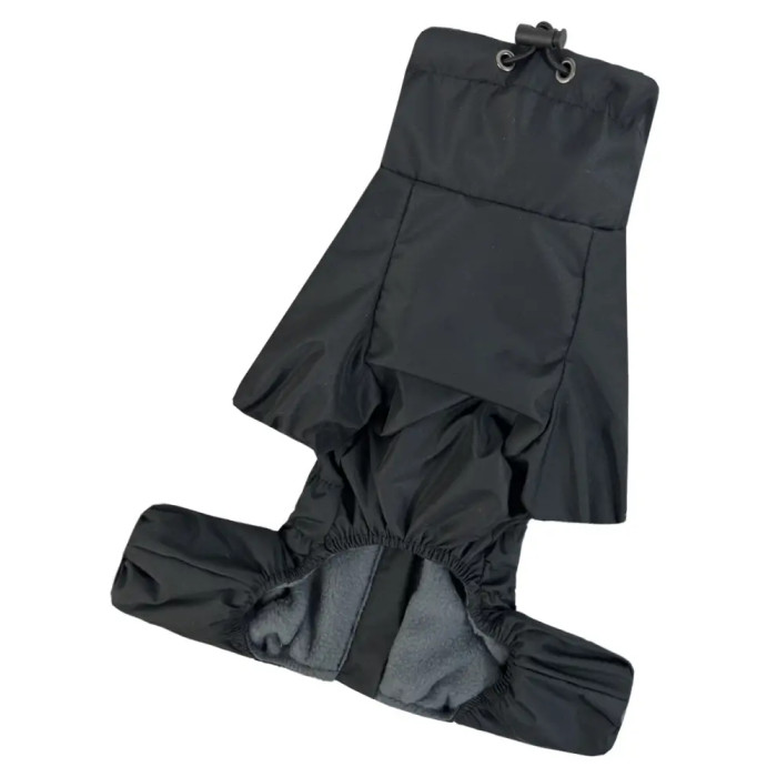 Дождевик Спорт на флисе черный MF-33