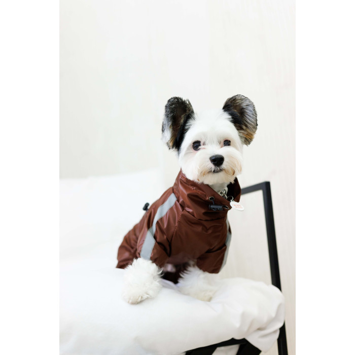 Дощовик Спорт на флiсi коричневий MF-34