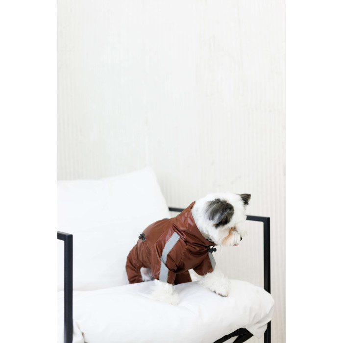 Дощовик Спорт на флiсi коричневий MF-34