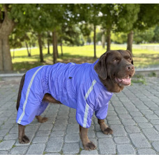 Дождевик Спорт на флисе фиолет MF-35