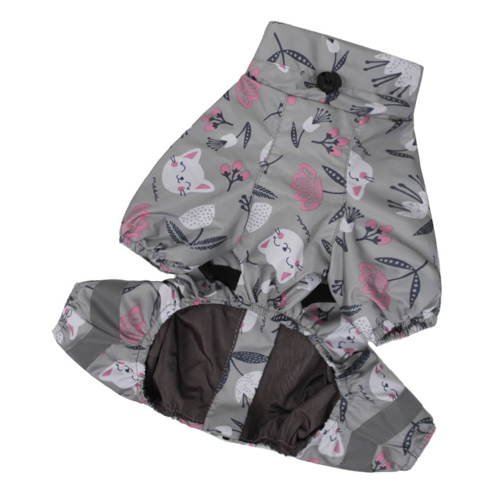 Дощовик з шлейкою котики MS-9